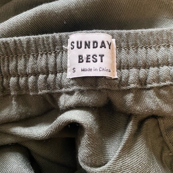 Aritzia Sunday Best Romper Green Size S - Picture 4 of 6